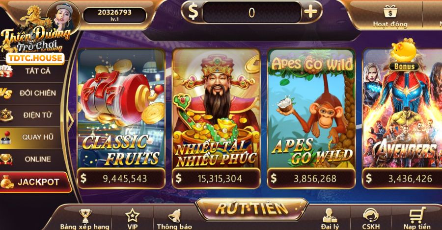 Game Nổ Hũ và Slots tại qq88 com